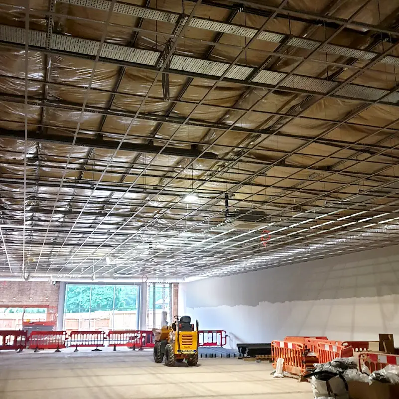 Conversion of old industrial units to Lidl supermarkets