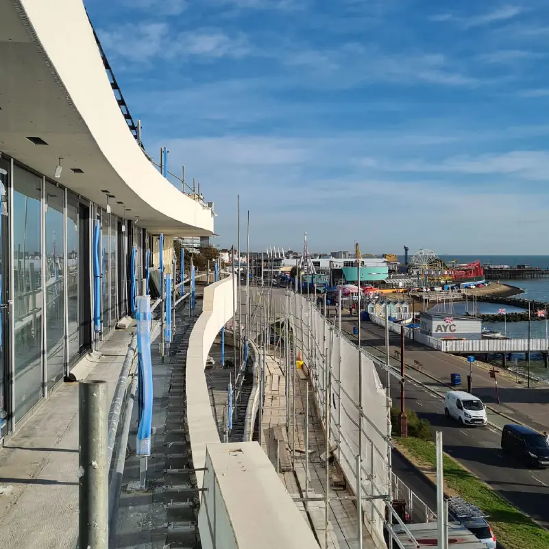 New build block containing 52 Luxury seafront apartments