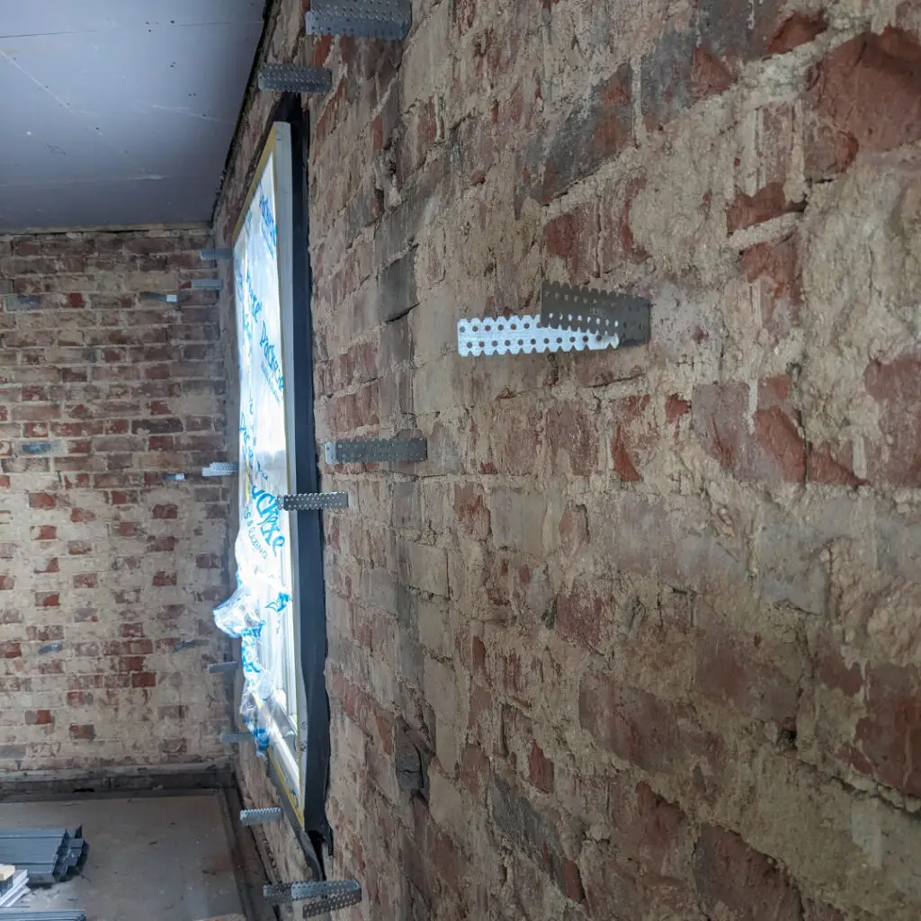 london road romford pub conversion drylining gypliner gyplined internal wall